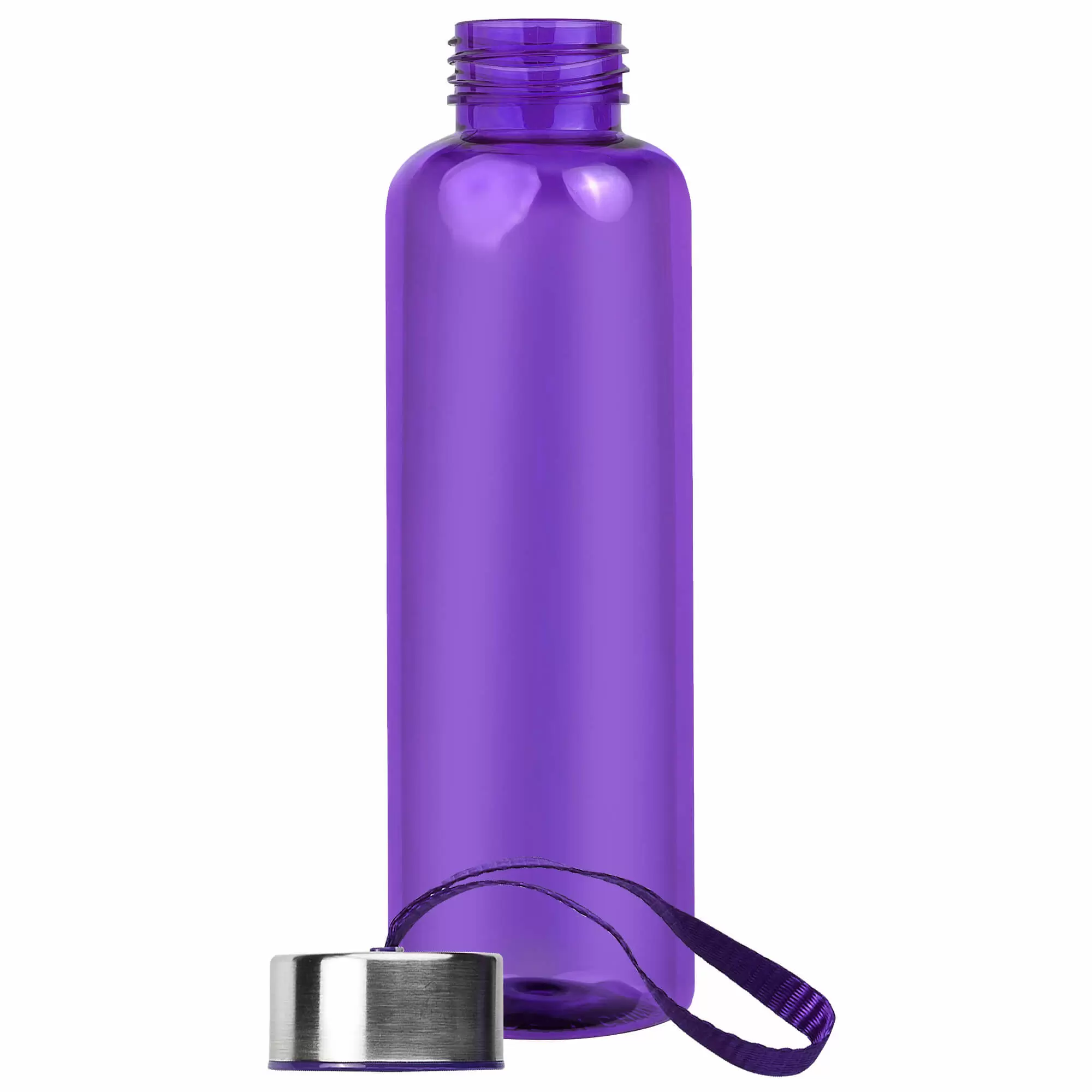 Термокружка Бутылка для воды VERONA PET COLOR 550мл Фиолетовая с фиолетовым 6261-11