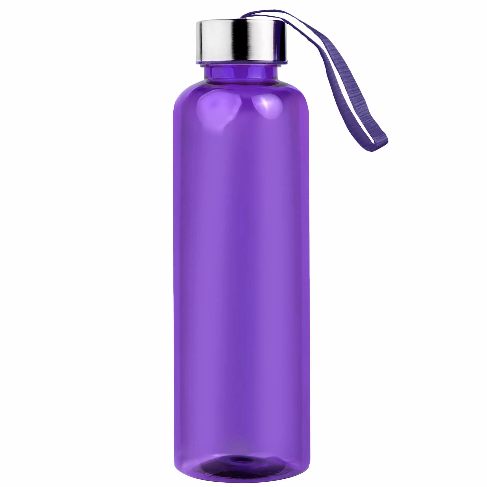 Термокружка Бутылка для воды VERONA PET COLOR 550мл Фиолетовая с фиолетовым 6261-11