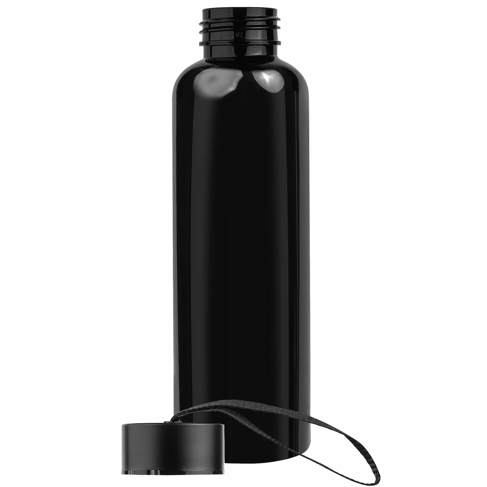 Термокружка Бутылка для воды VERONA PET COLOR 550мл Черная полностью 6261-88