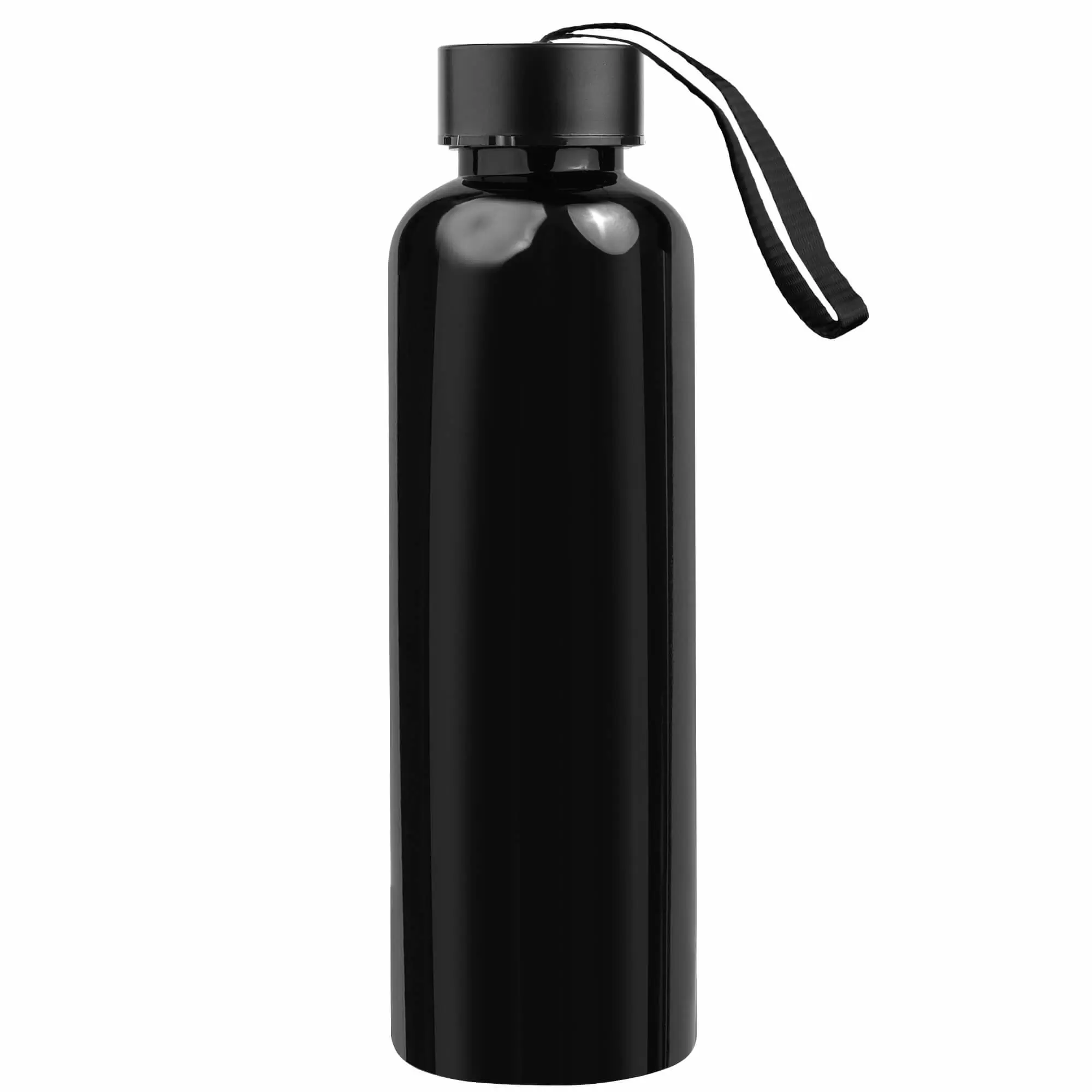 Термокружка Бутылка для воды VERONA PET COLOR 550мл Черная полностью 6261-88