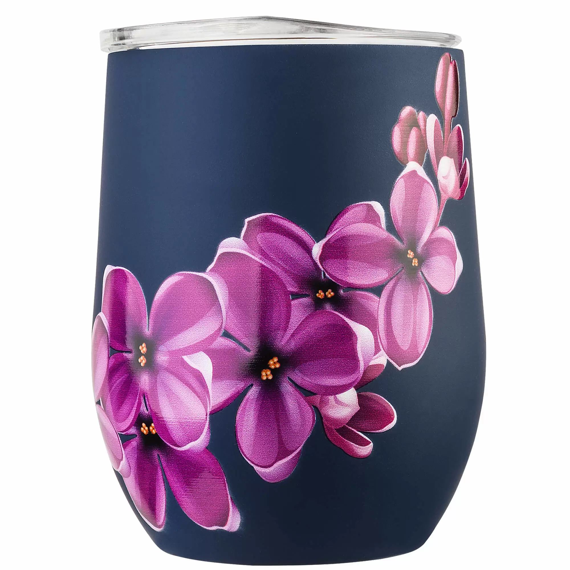 Термокружка (кофер) STEP SOFT 370мл Темно-синяя  6300-14