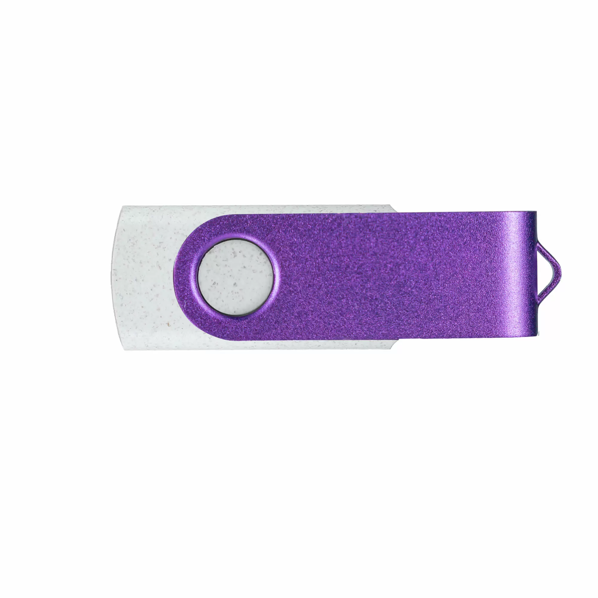 Флешка TWIST ECO Белая с фиолетовым 4027-07-11
