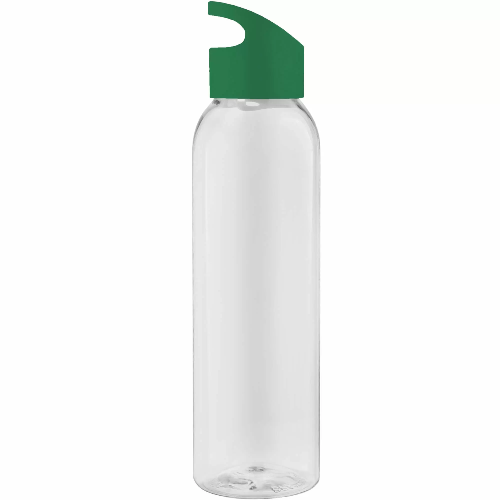 Термокружка Бутылка для воды BINGO 630мл. Прозрачная с зеленым 6071-07-02