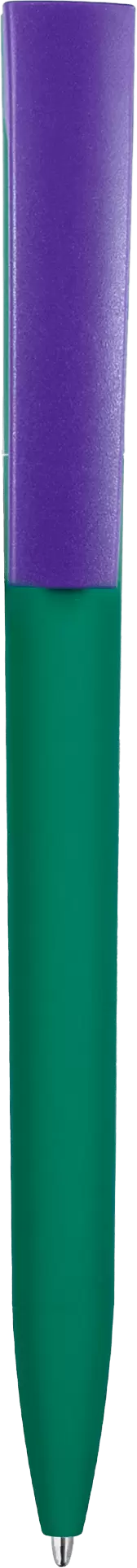 Ручка ZETA SOFT MIX Зеленая с фиолетовым 1024-02-11