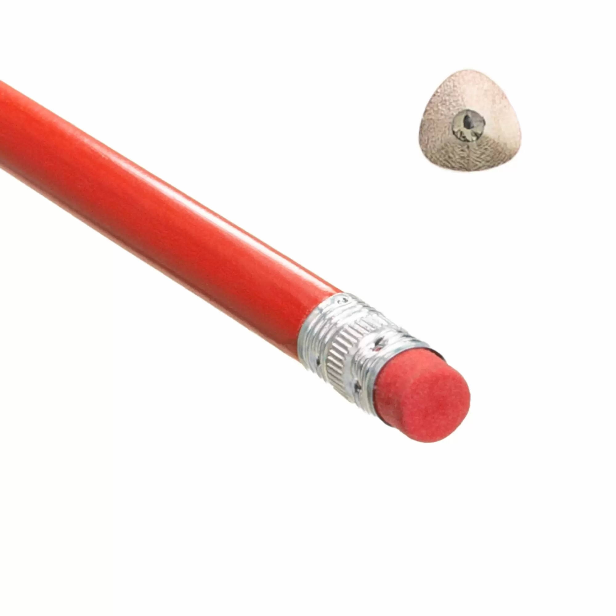 Карандаш треугольный WOOD COLOR Красный 3020-03