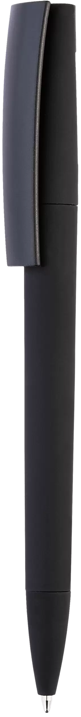 Ручка ZETA SOFT Черная полностью 1010-88