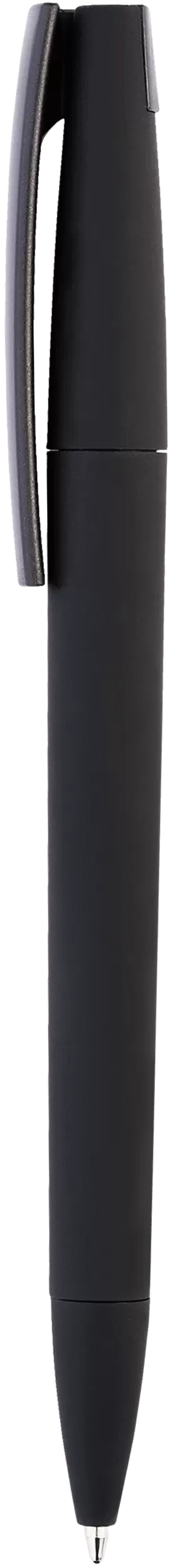 Ручка ZETA SOFT Черная полностью 1010-88