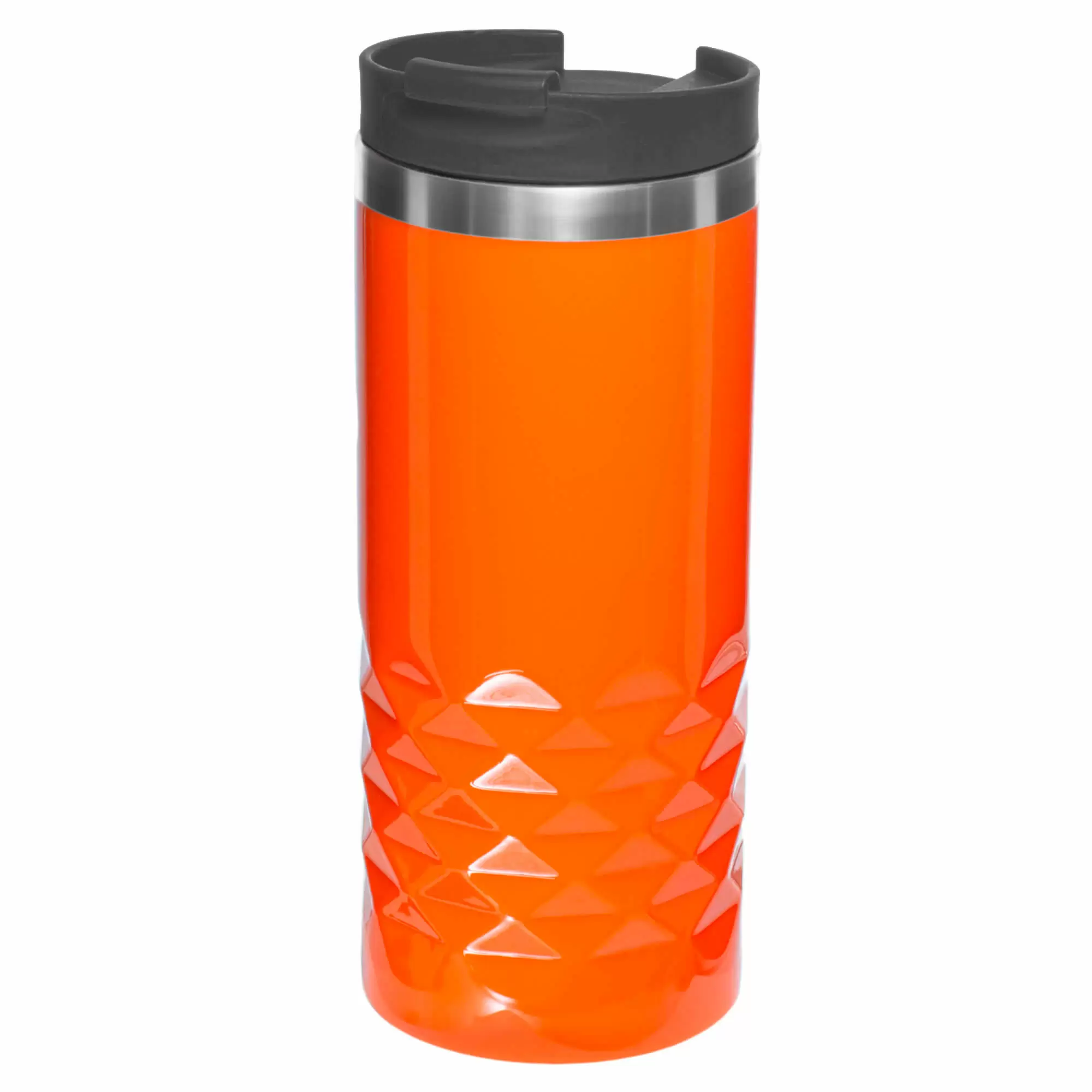Термокружка NEXT 350мл. Оранжевая с черной крышкой 6041-05