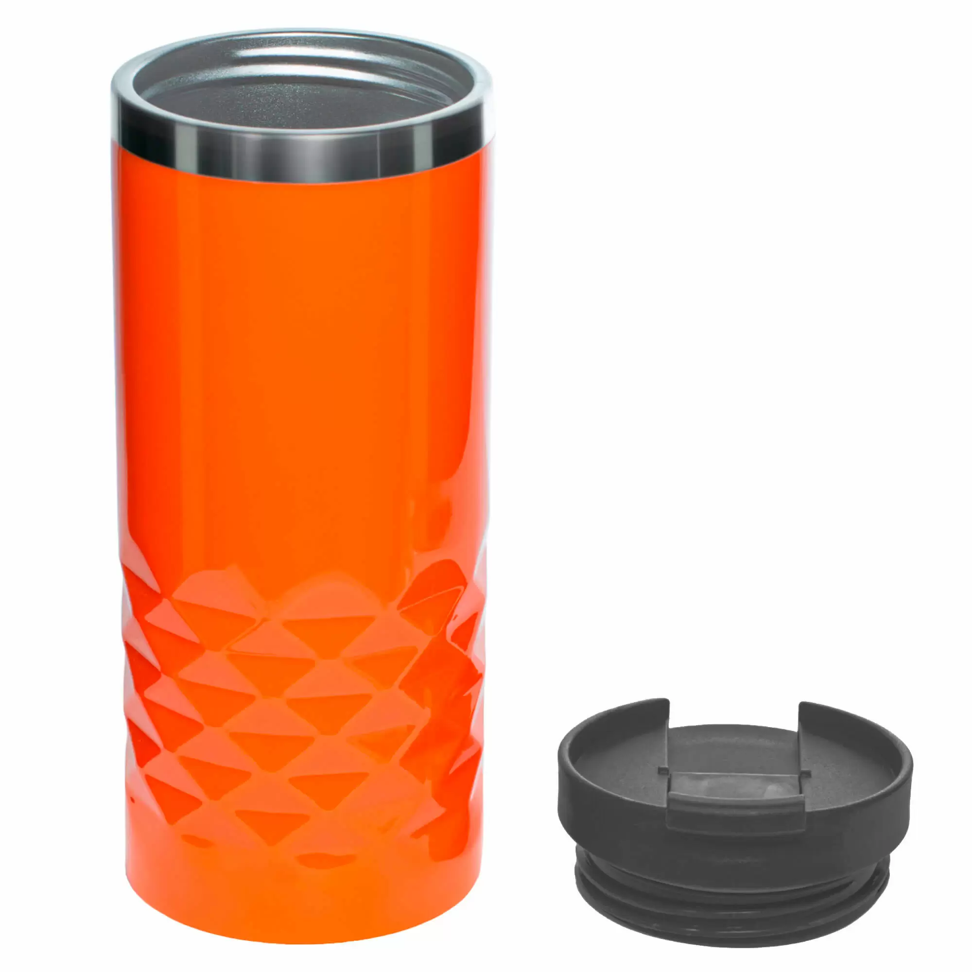 Термокружка NEXT 350мл. Оранжевая с черной крышкой 6041-05