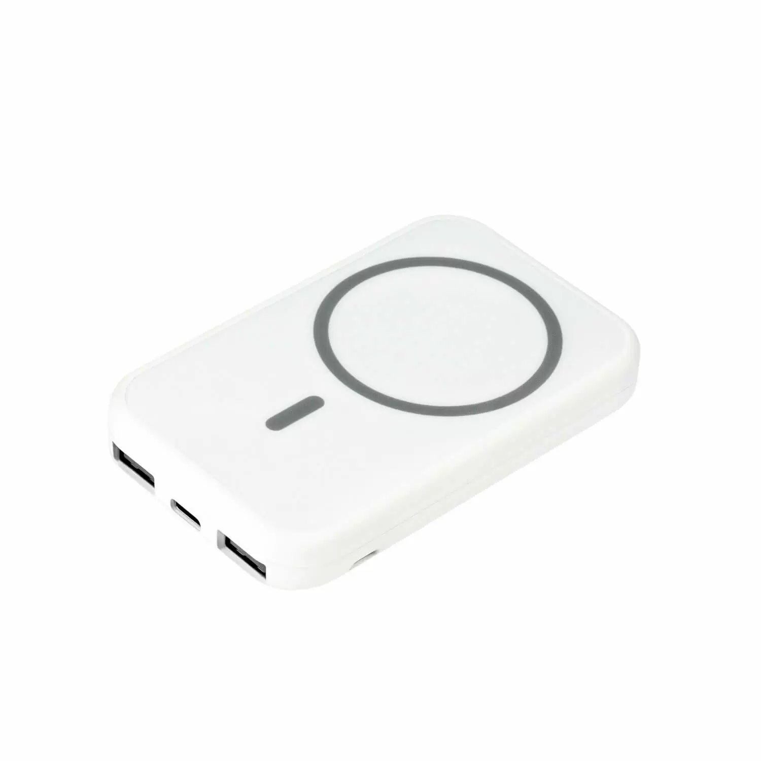 Внешний аккумулятор беспроводной аккумулятор MAGIK SOFT TYPE-C 5 Вт, 5 Белый  5055-07