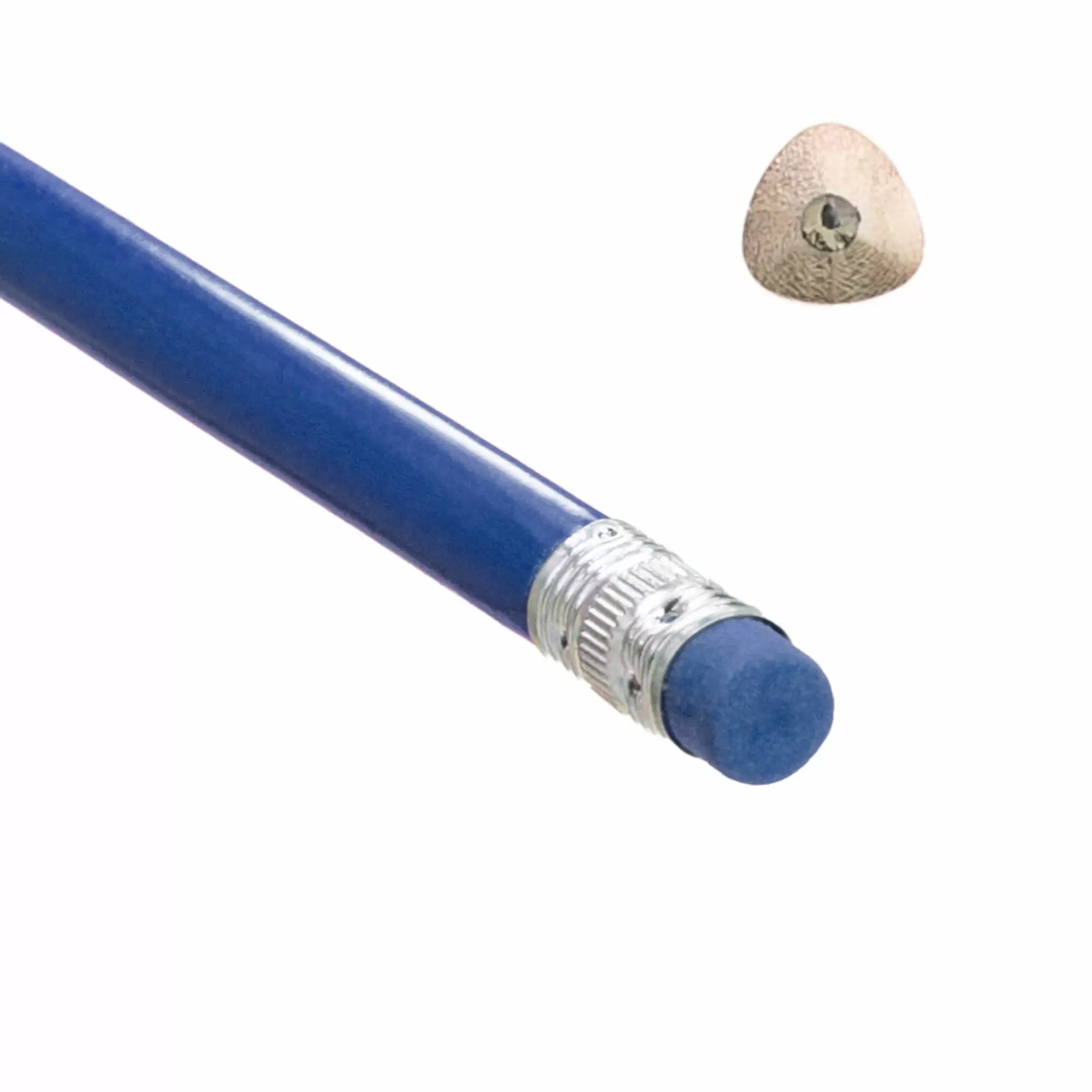 Карандаш треугольный WOOD COLOR Синий 3020-01