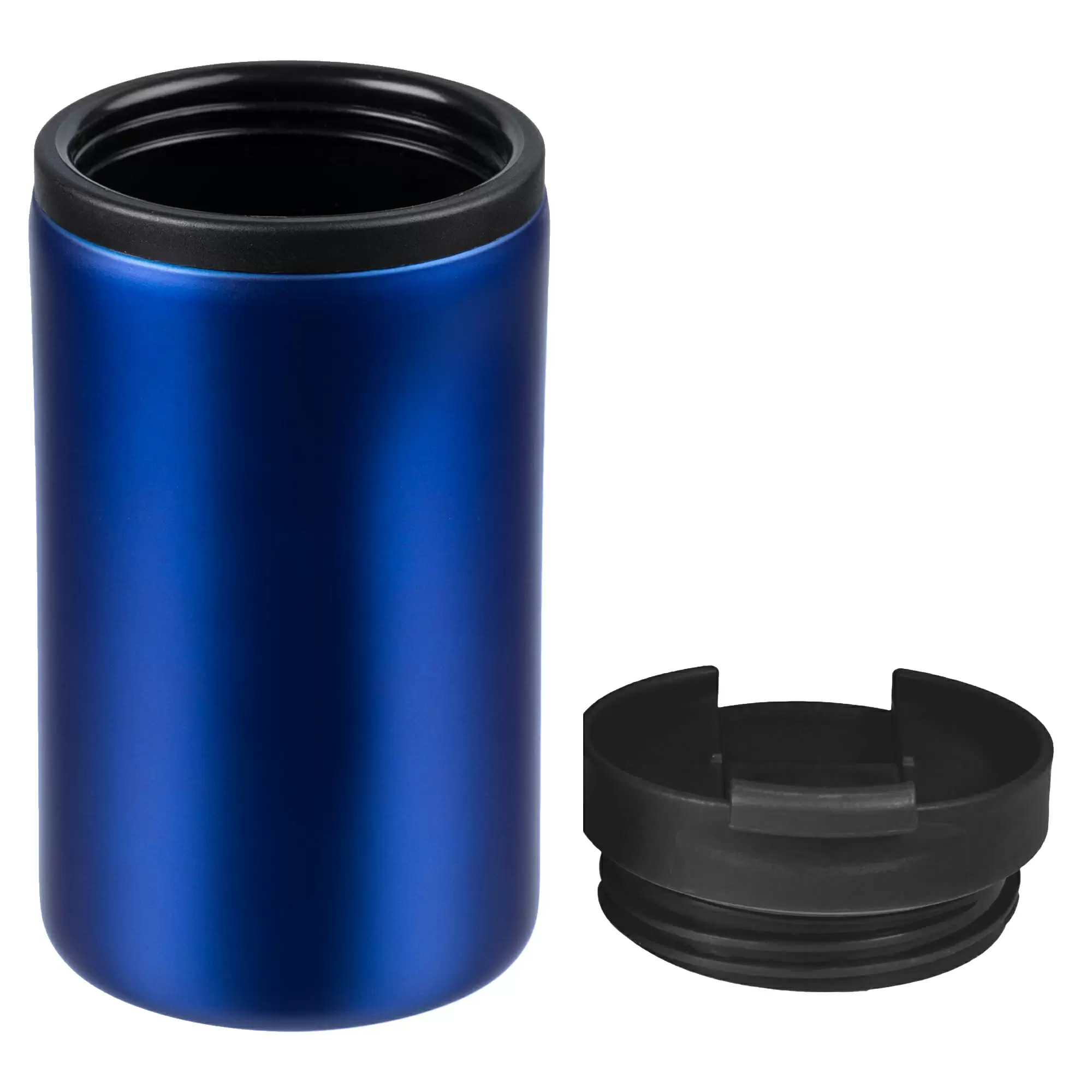 Термокружка CONFETTI 300мл. Синяя с черной крышкой 6020-01