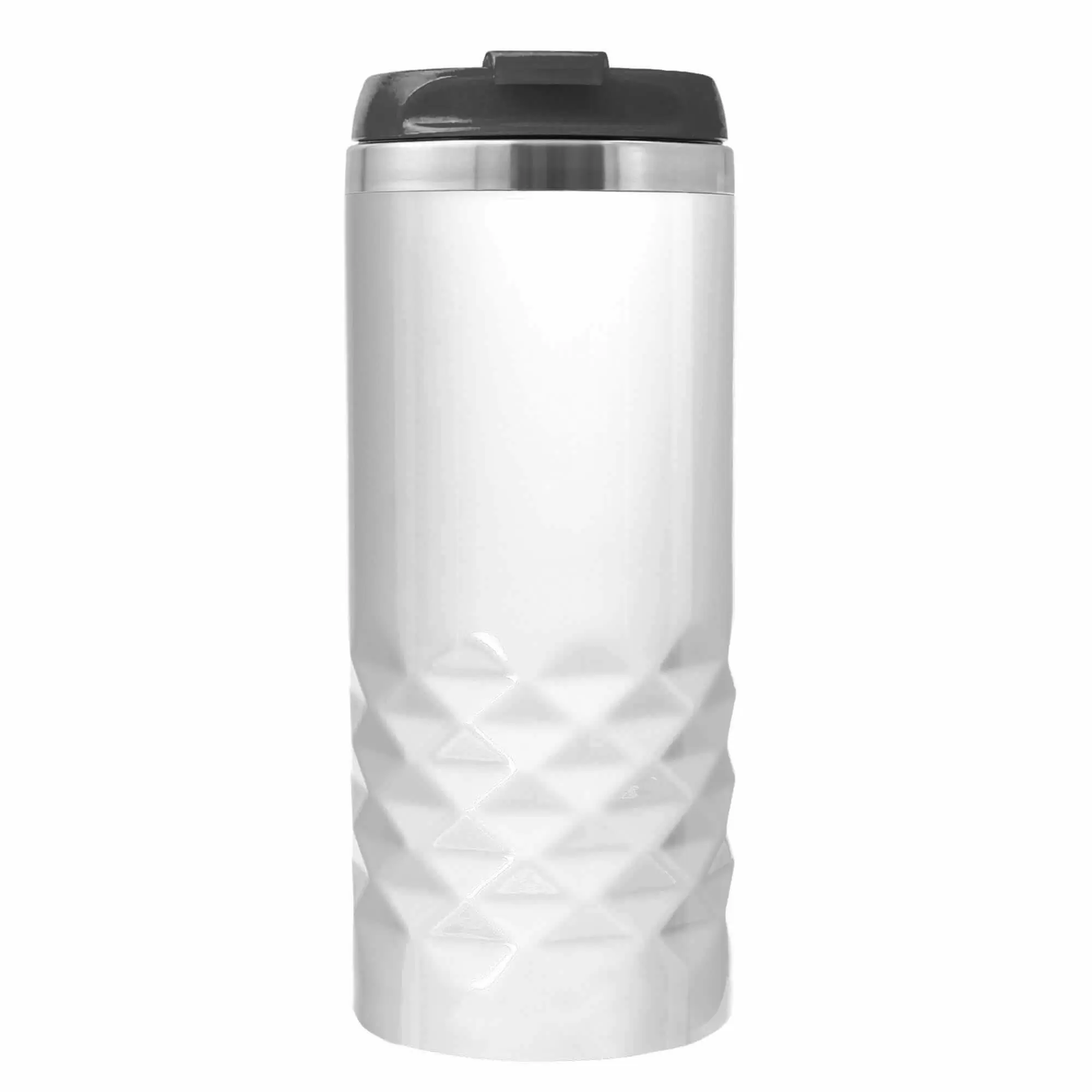 Термокружка NEXT WHITE 350мл. Белая с черной крышкой  6042-08