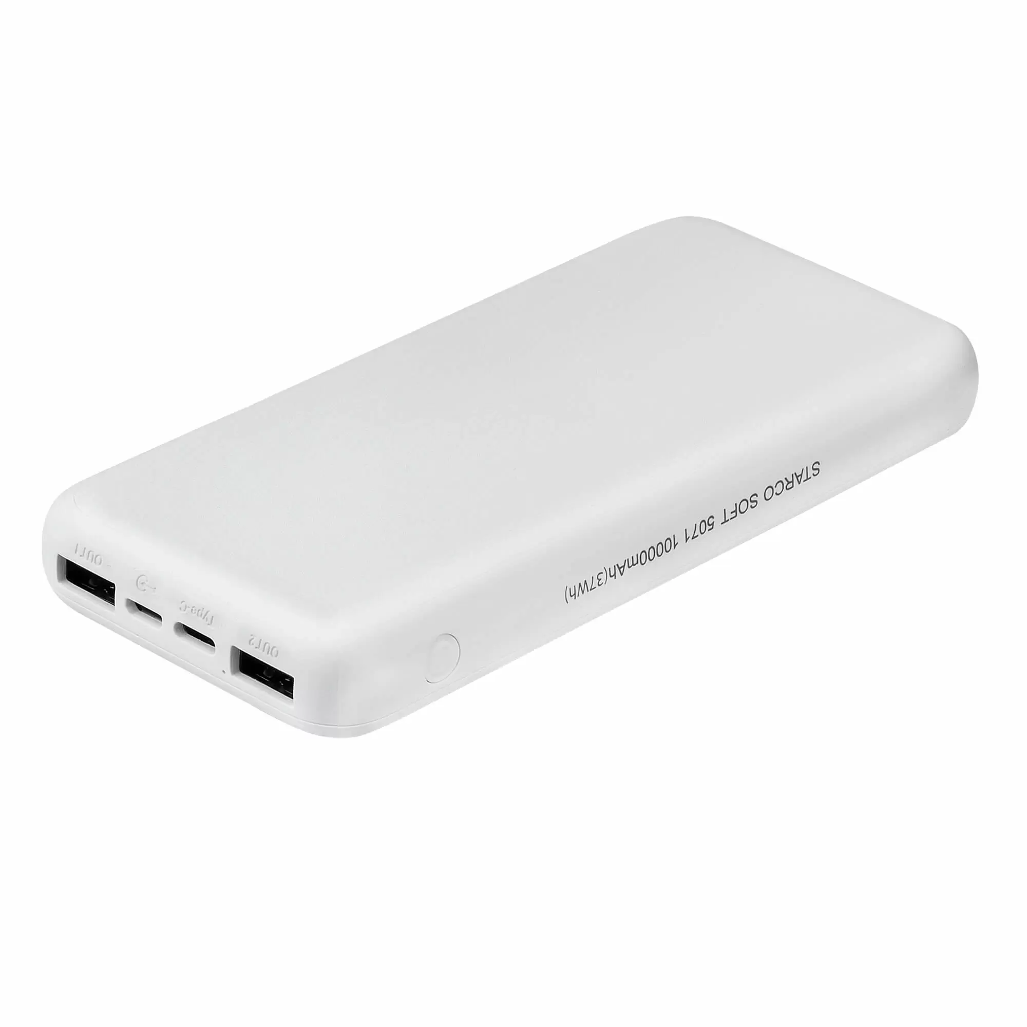 Внешний аккумулятор STARCO SOFT TYPE-C, 10000 мА·ч Белый 5071-07
