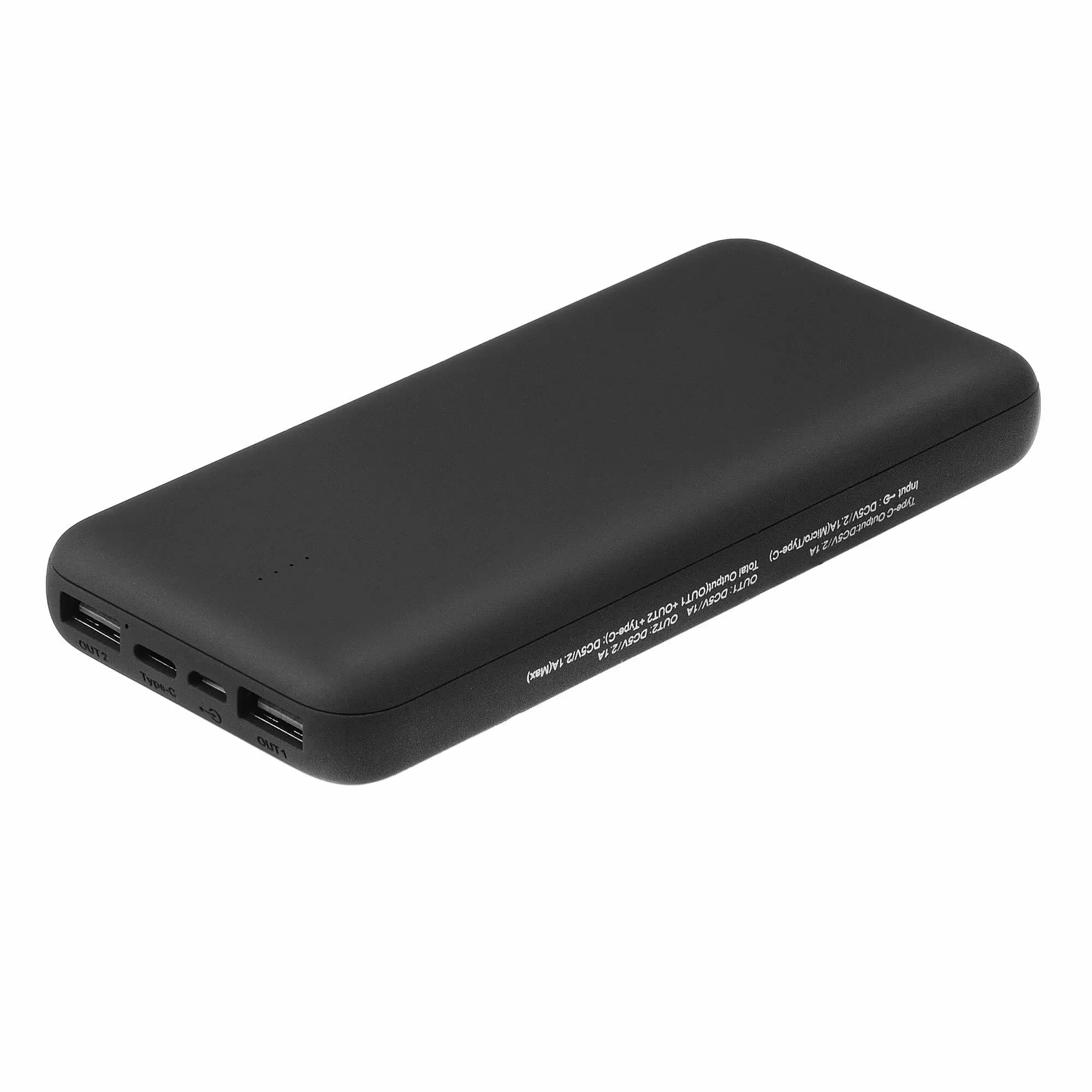 Внешний аккумулятор STARCO SOFT TYPE-C, 10000 мА·ч Черный 5071-08