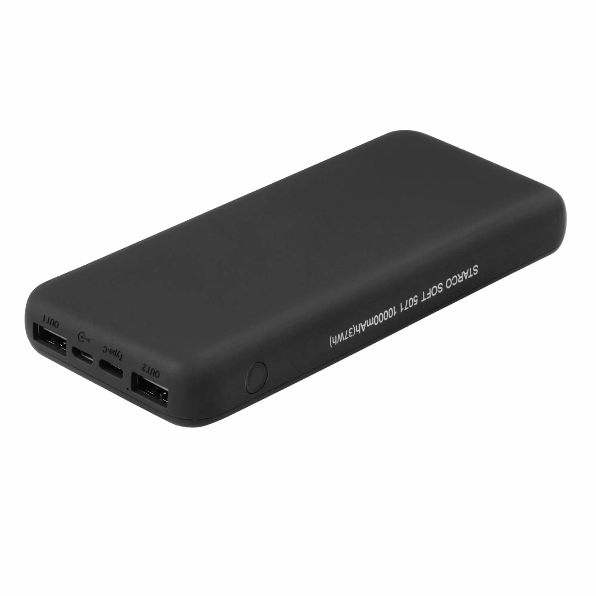 Внешний аккумулятор STARCO SOFT TYPE-C, 10000 мА·ч Черный 5071-08