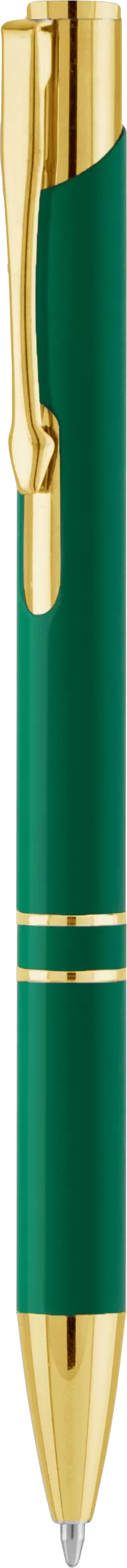 Ручка KOSKO SOFT GOLD MIRROR Зеленая  1009-02