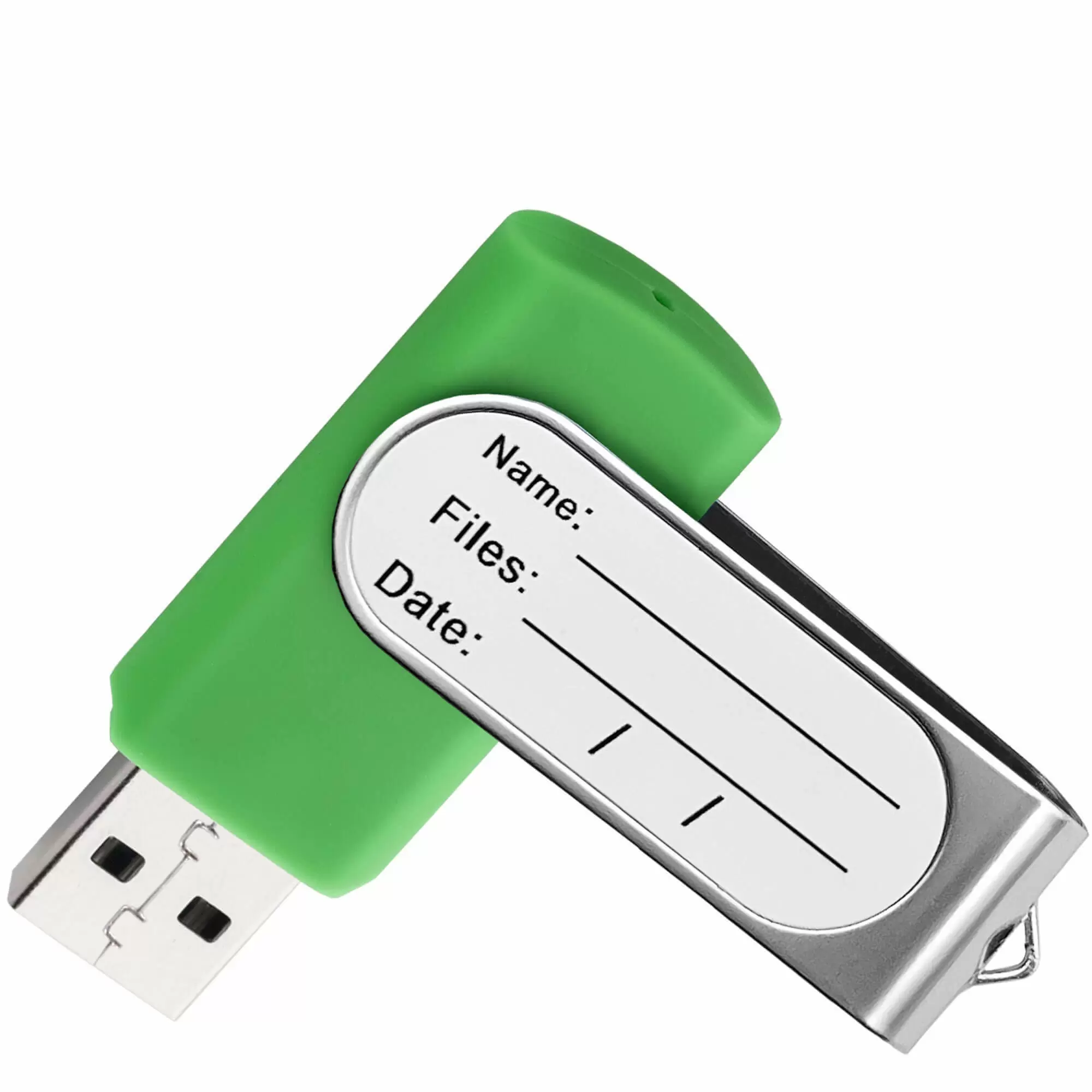 Флешка TWIST STICKER Салатовая 4110-15