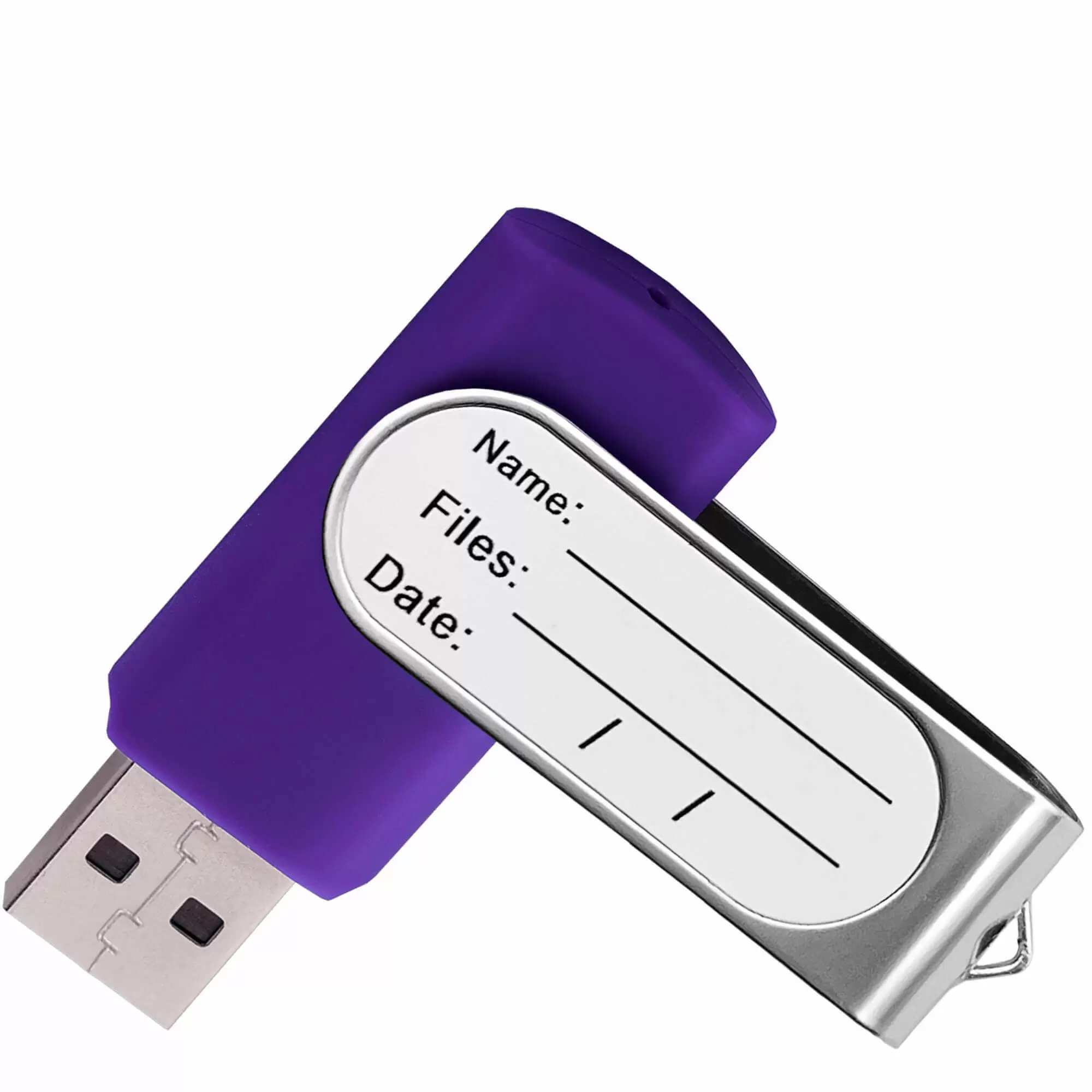 Флешка TWIST STICKER Фиолетовая PURPLE MEDIUM C 4110-11
