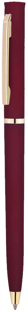 Ручка EUROPA SOFT GOLD Бордовая  2027-18
