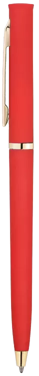 Ручка EUROPA SOFT GOLD Красная  2027-03