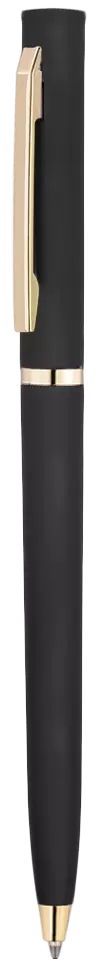 Ручка EUROPA SOFT GOLD Черная  2027-08