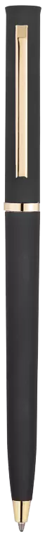 Ручка EUROPA SOFT GOLD Черная  2027-08