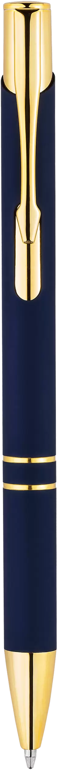 Ручка KOSKO SOFT GOLD Темно-синяя 1029-14