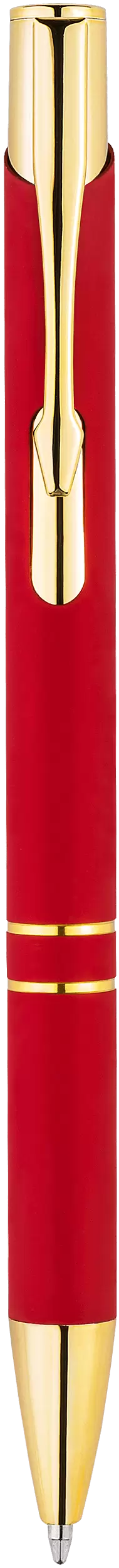 Ручка KOSKO SOFT GOLD Красная 1029-03