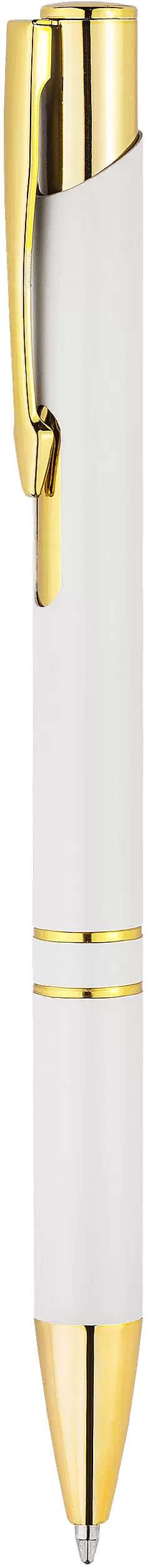 Ручка KOSKO SOFT GOLD Белая  1029-07