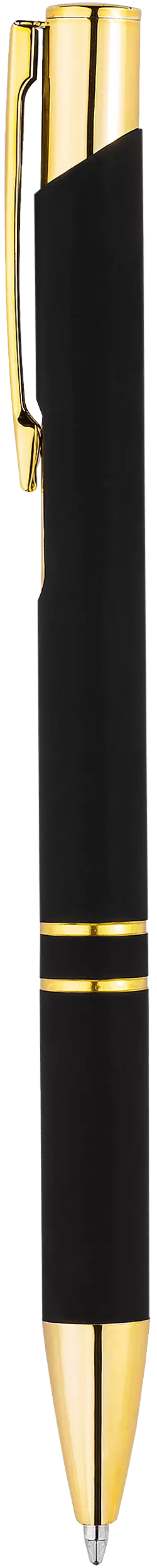 Ручка KOSKO SOFT GOLD Черная  1029-08