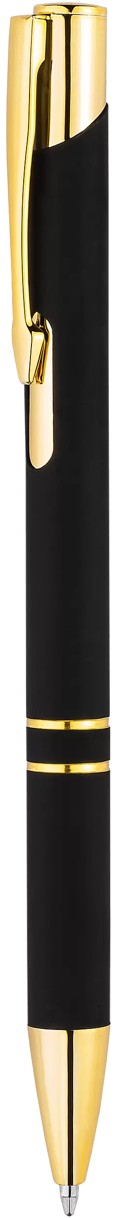 Ручка KOSKO SOFT GOLD Черная  1029-08