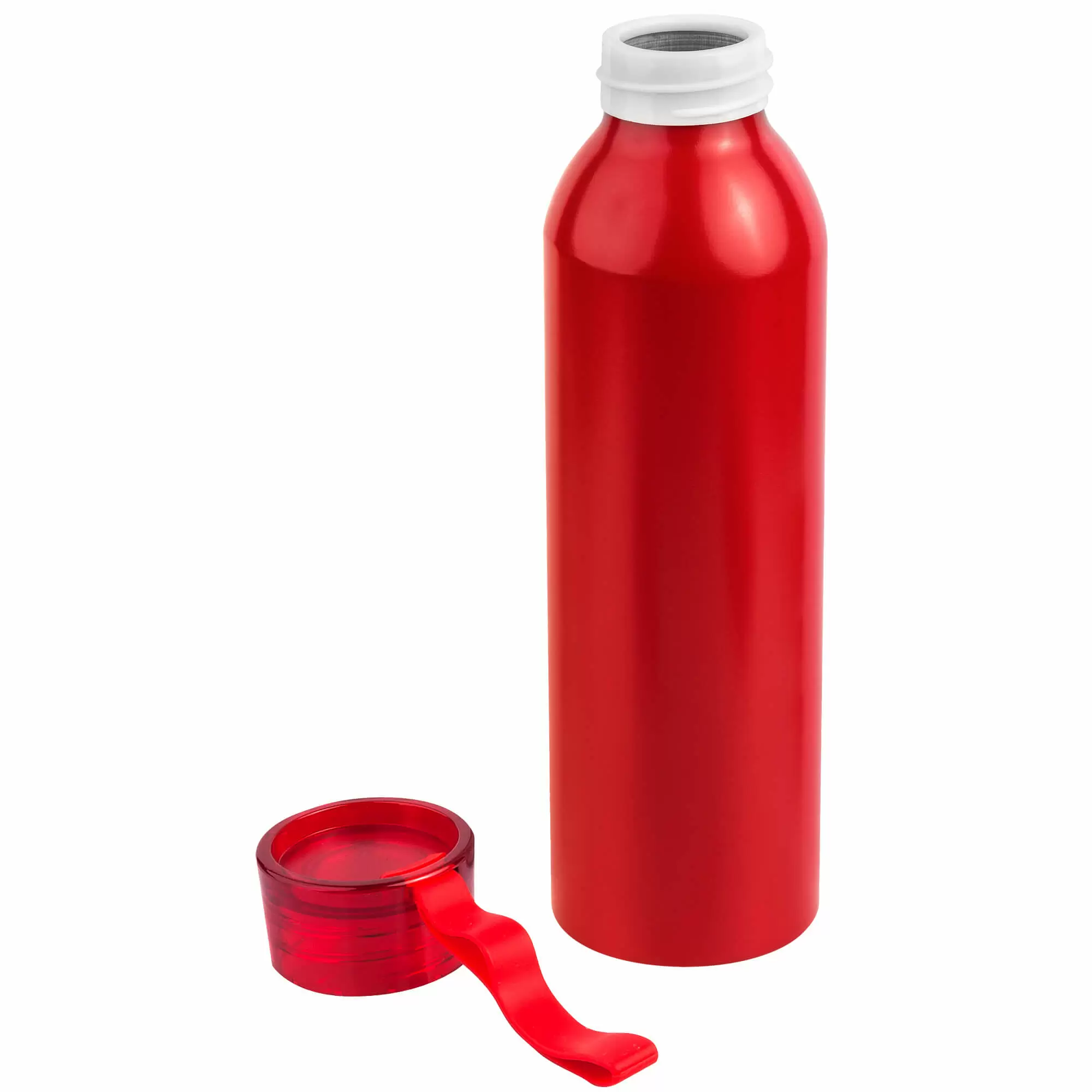 Термокружка Бутылка для воды VIKING RED 650мл. Красная с красной крышкой  6144-03