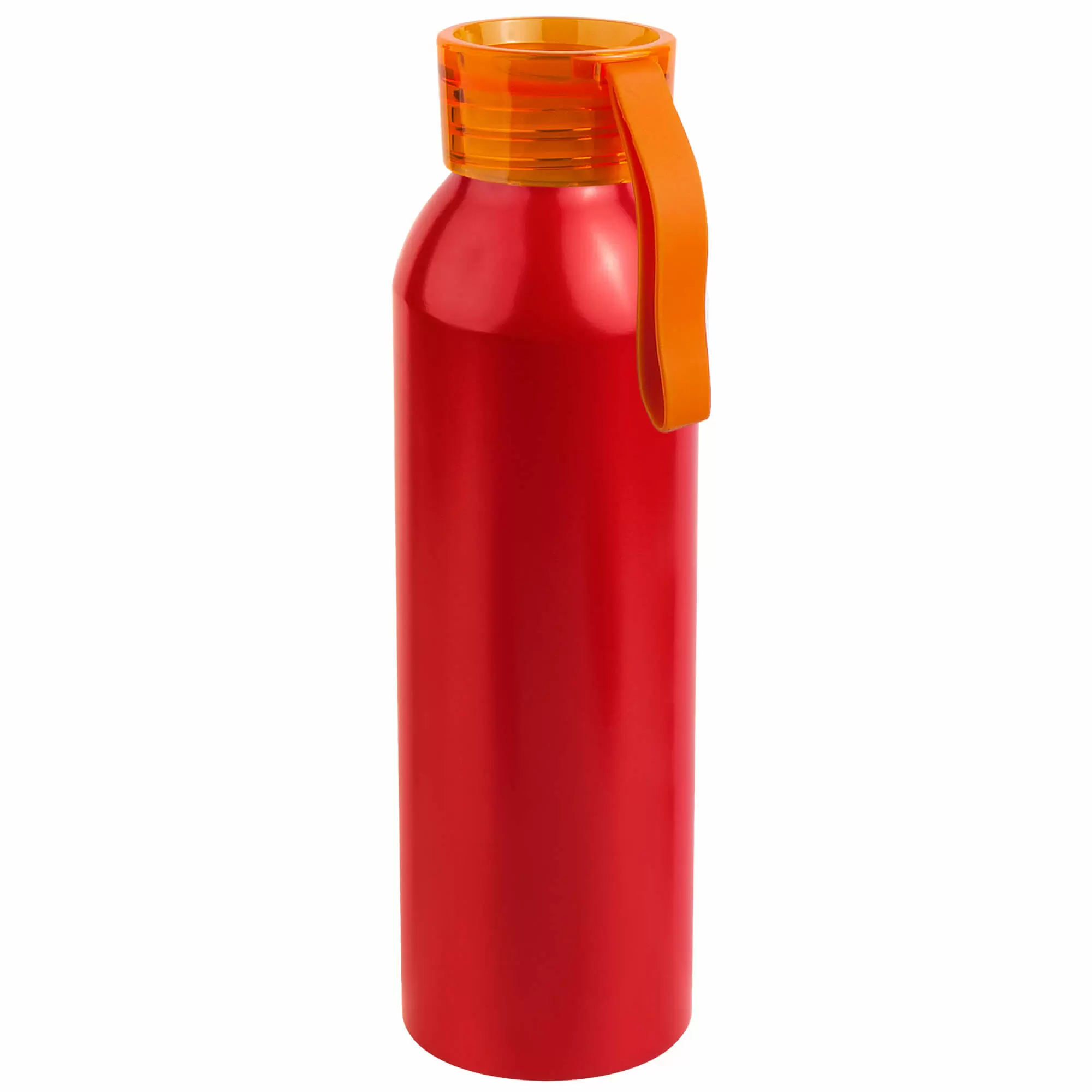 Термокружка Бутылка для воды VIKING RED 650мл. Красная с оранжевой крышкой  6144-05