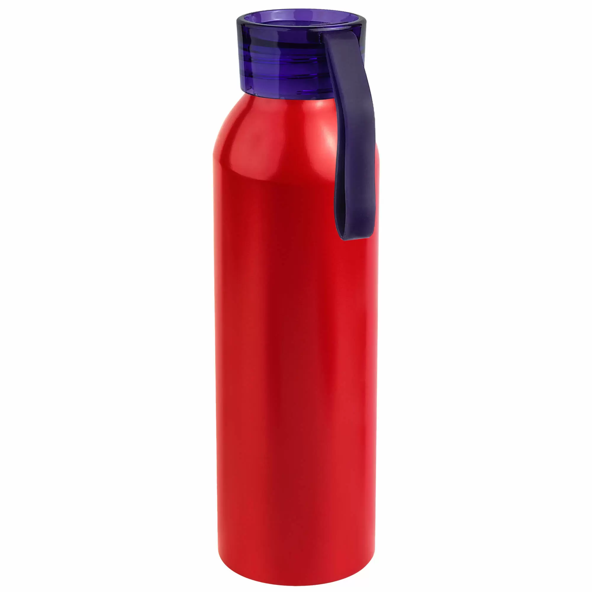 Термокружка Бутылка для воды VIKING RED 650мл. Красная с фиолетовой крышкой  6144-11