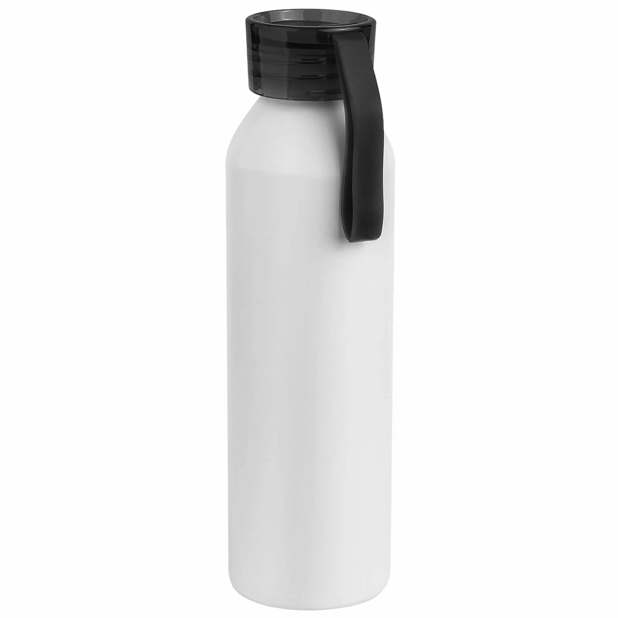 Термокружка Бутылка для воды VIKING WHITE 650мл. Белая с черной крышкой 6143-08