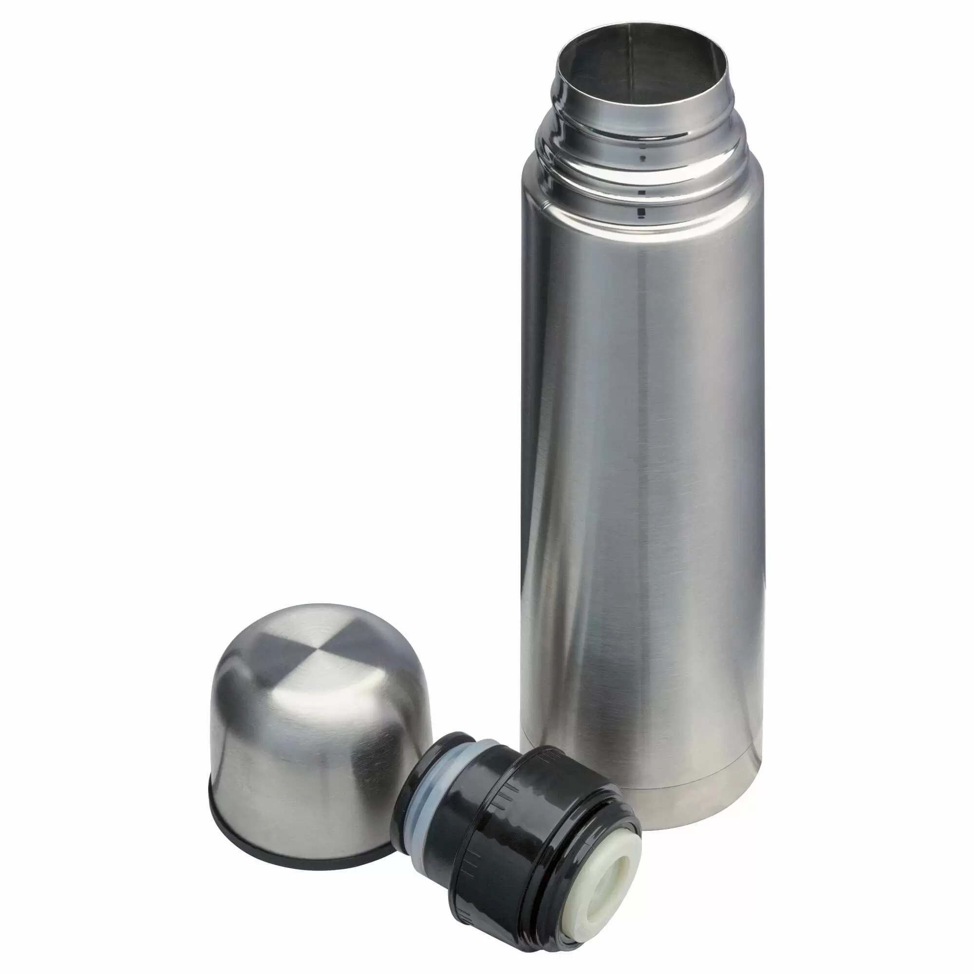 Термокружка Термос BRIG SILVER с чехлом 500мл. Серебристый  6222-06