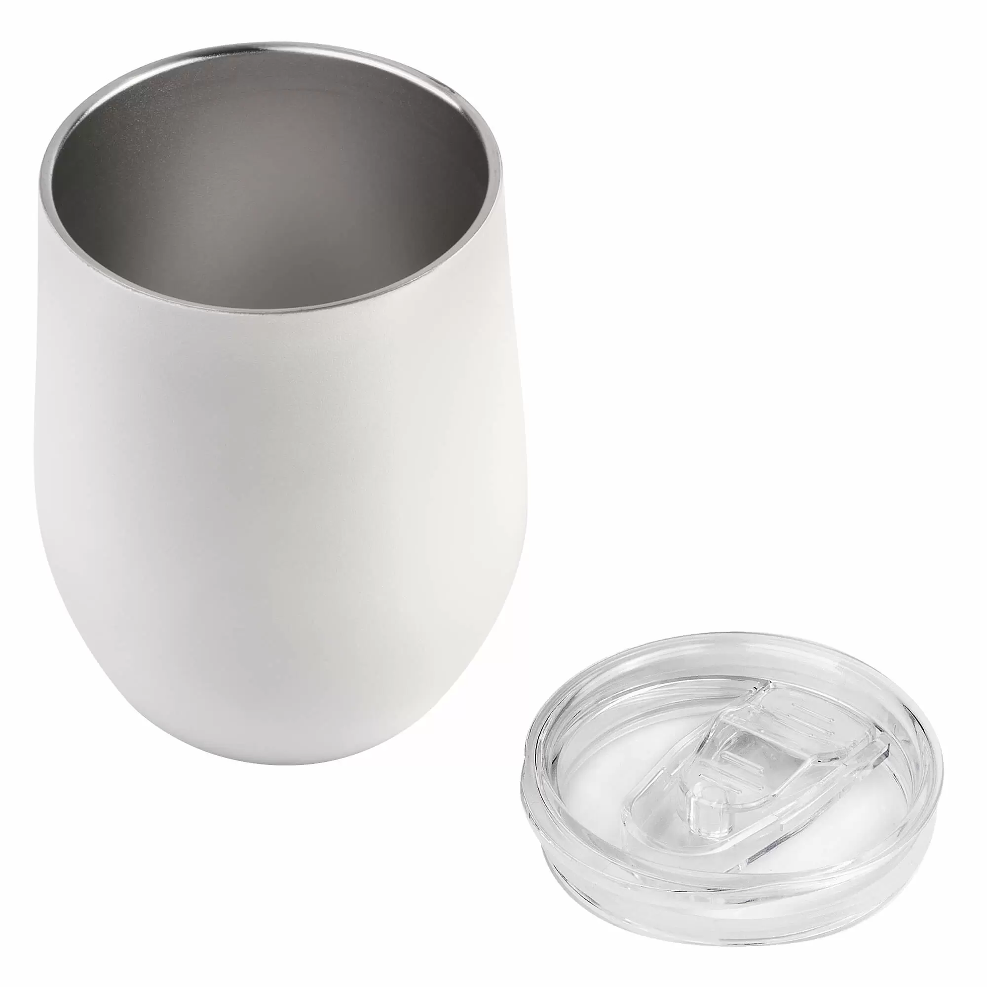 Термокружка (кофер) STEP SOFT 370мл Белая 6300-07