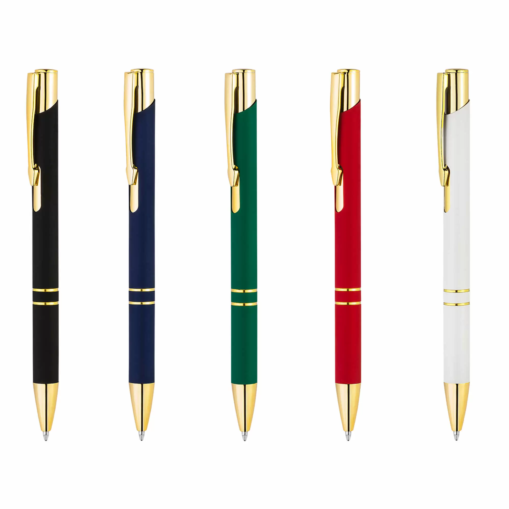 Ручка KOSKO SOFT GOLD Черная  1029-08