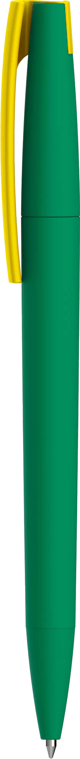 Ручка ZETA SOFT MIX Зеленая с желтым 1024-02-04