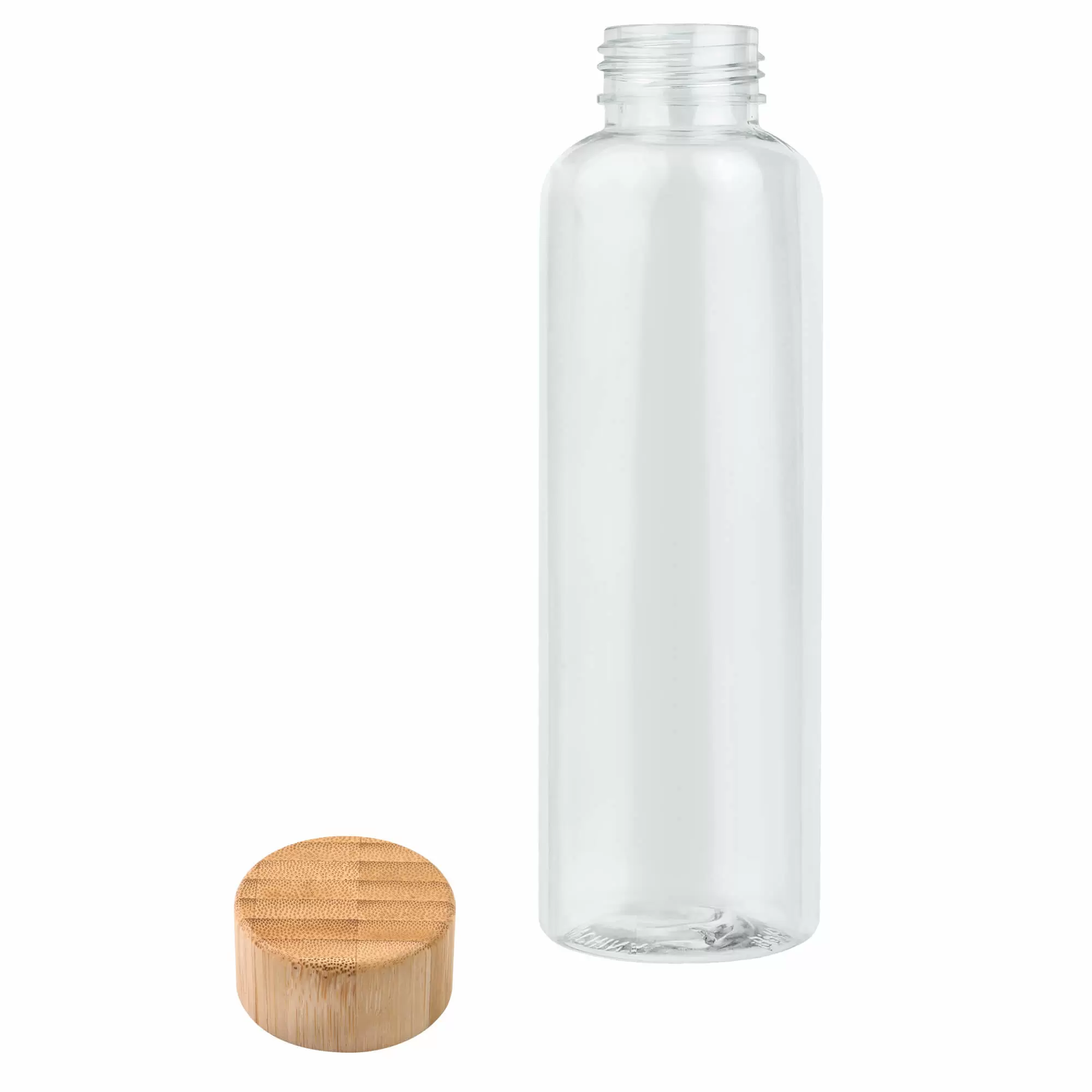 Термокружка Бутылка для воды BAMBOO PET 550мл. Белая 6264-07