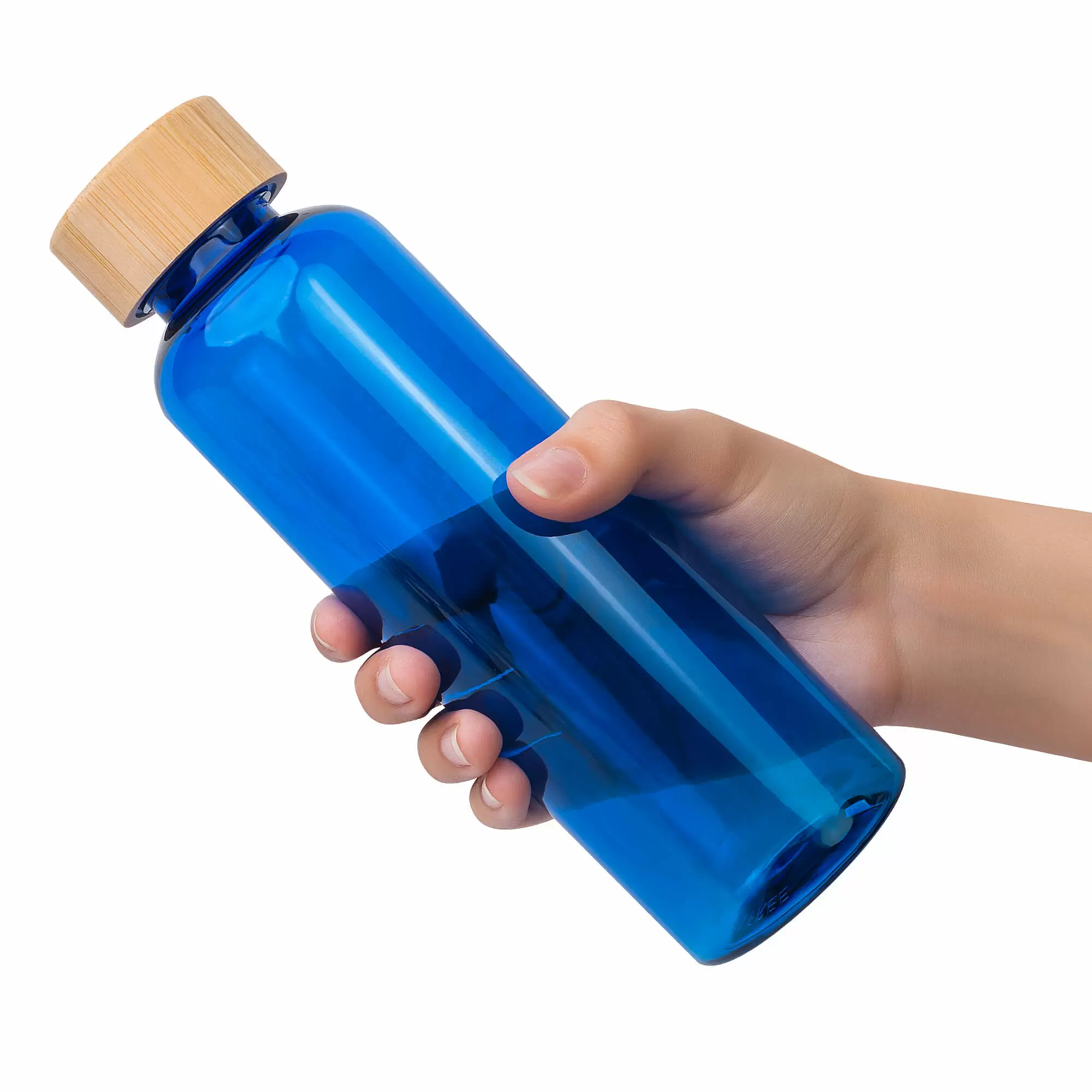 Термокружка Бутылка для воды BAMBOO PET 550мл. Синяя 6264-01
