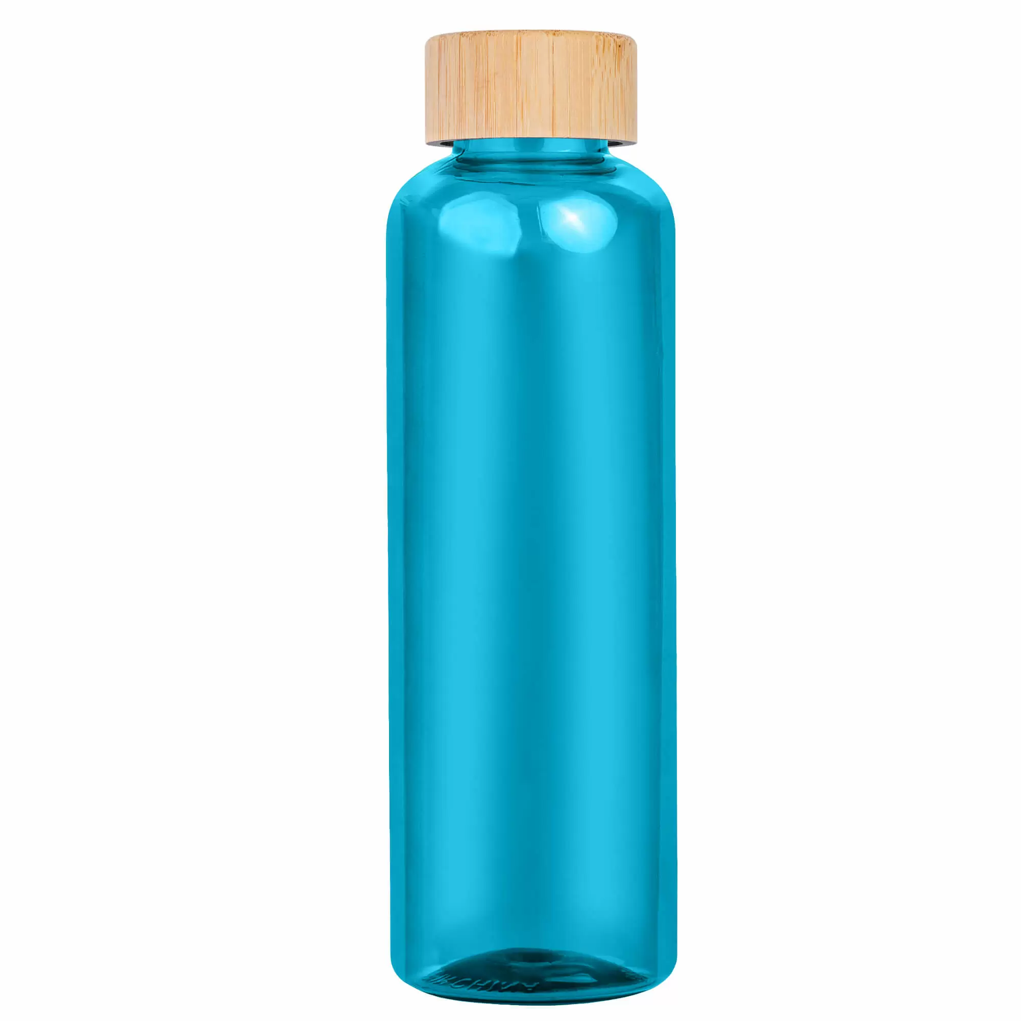 Термокружка Бутылка для воды BAMBOO PET 550мл. Голубая 6264-12