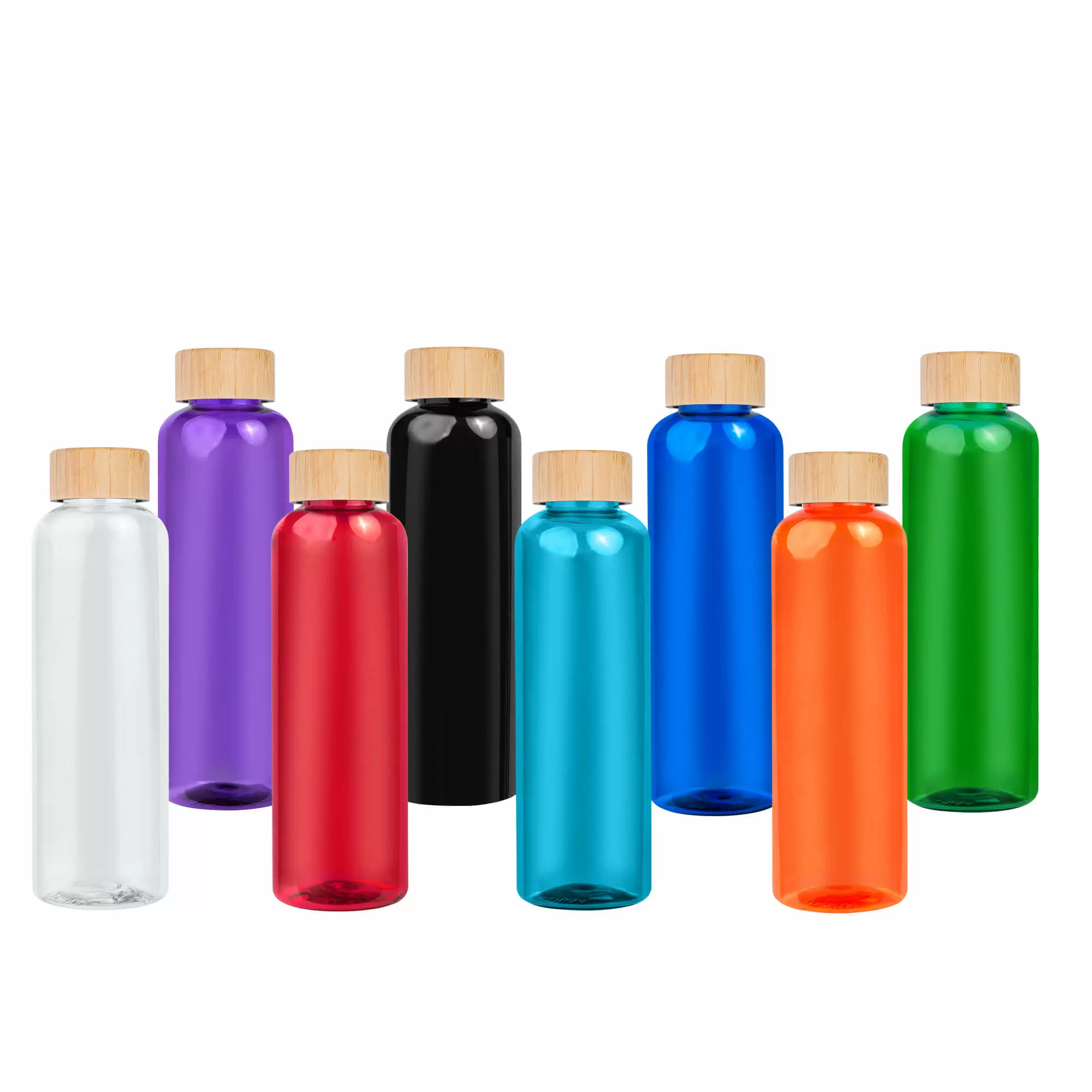 Термокружка Бутылка для воды BAMBOO PET 550мл. Зеленая 6264-02