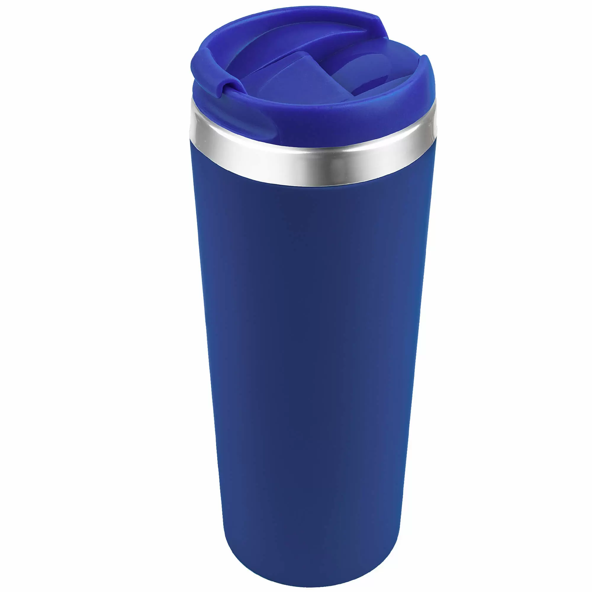 Термокружка KOMO SOFT COLOR 420мл. Темно-синяя с темно-синей крыш 6060-14