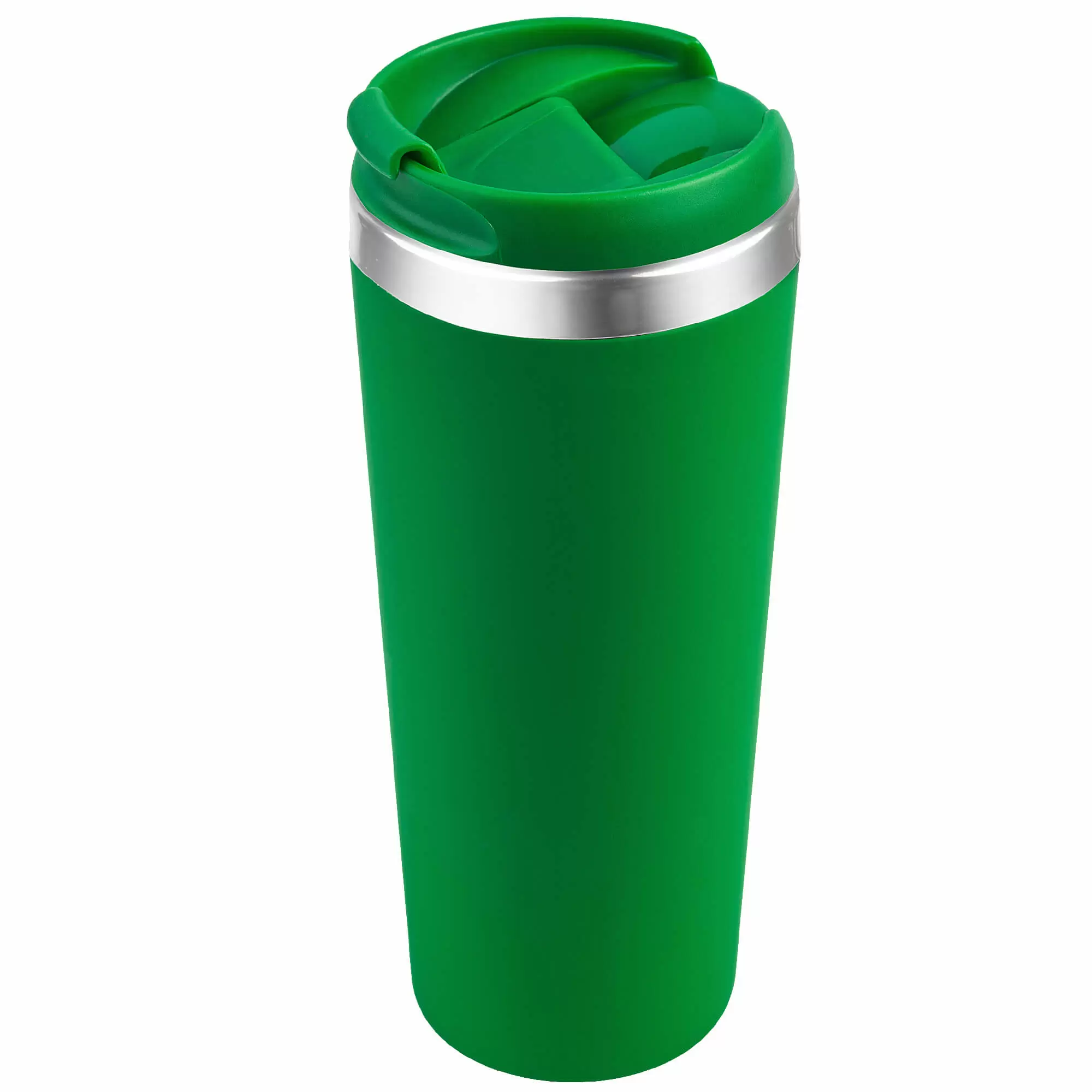 Термокружка KOMO SOFT COLOR 420мл. Зеленая с зеленой крышкой  6060-02