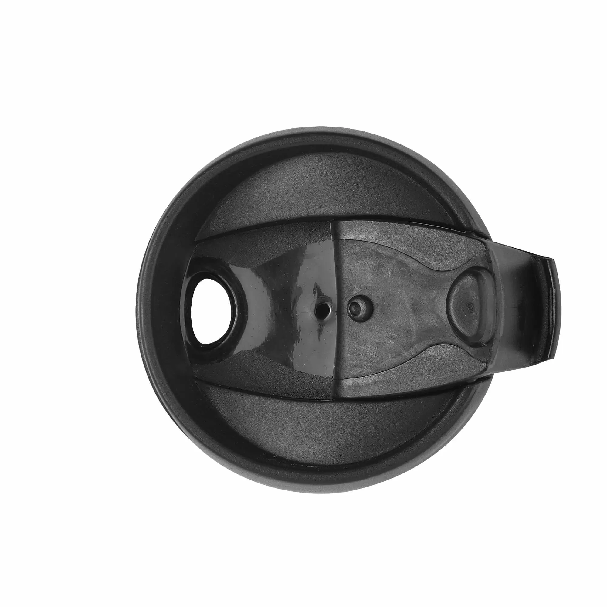 Термокружка KOMO SOFT COLOR 420мл. Черная с черной крышкой  6060-08