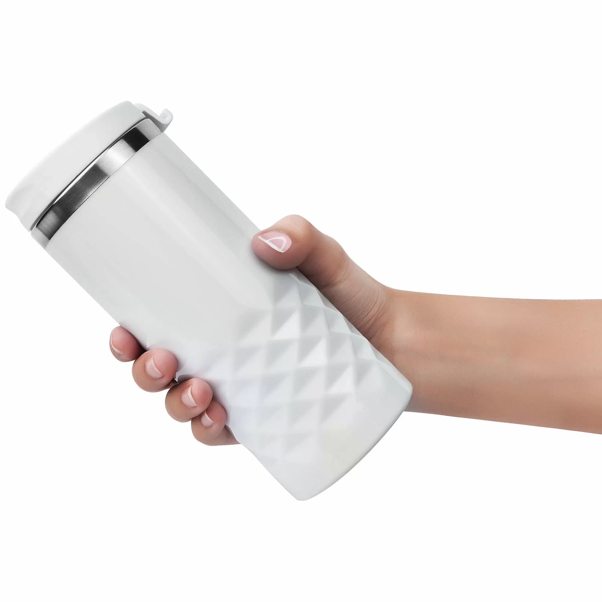 Термокружка NEXT COLOR 350мл. Белая с белой крышкой  6040-07