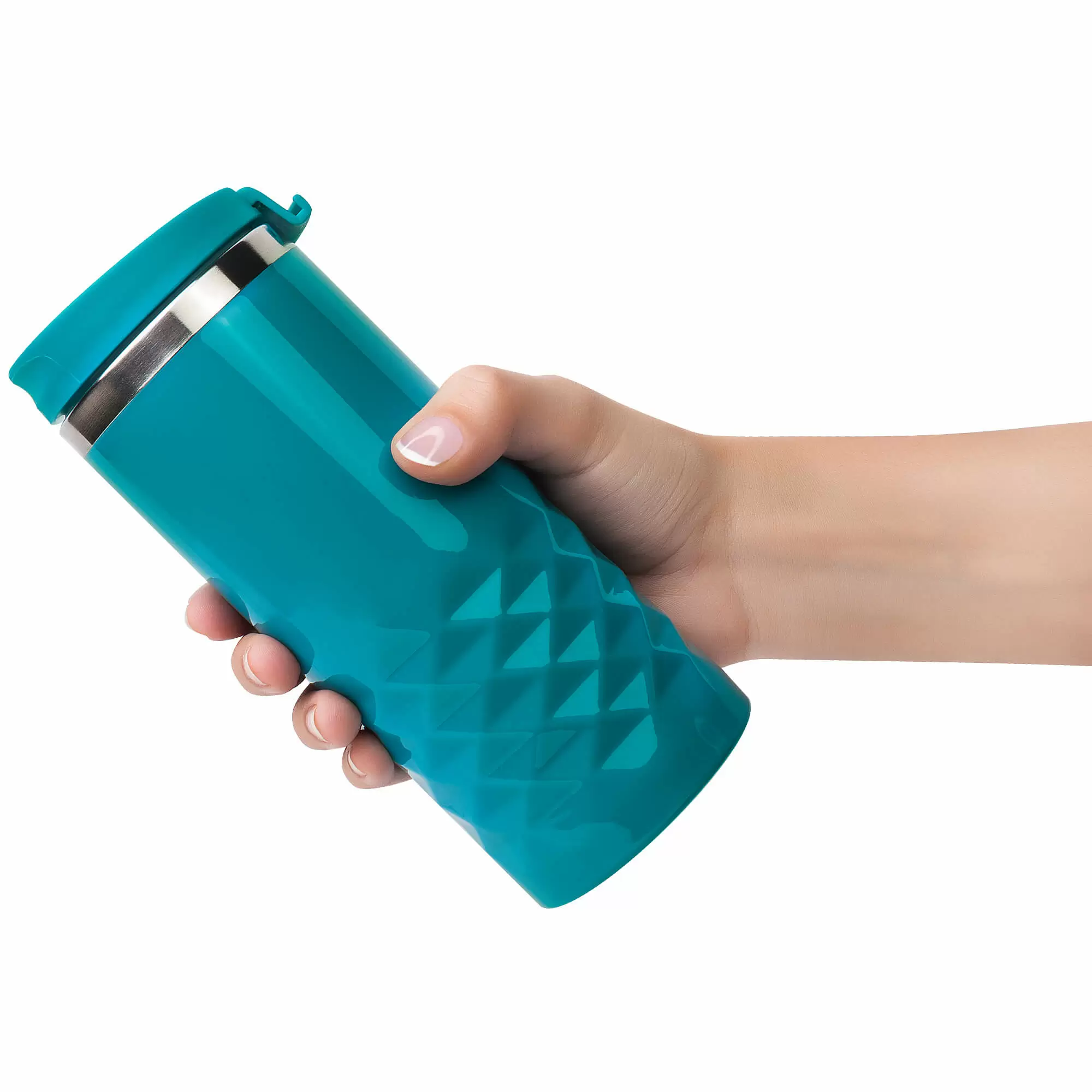 Термокружка NEXT COLOR 350мл. Бирюзовая с бирюзовой крышкой  6040-16