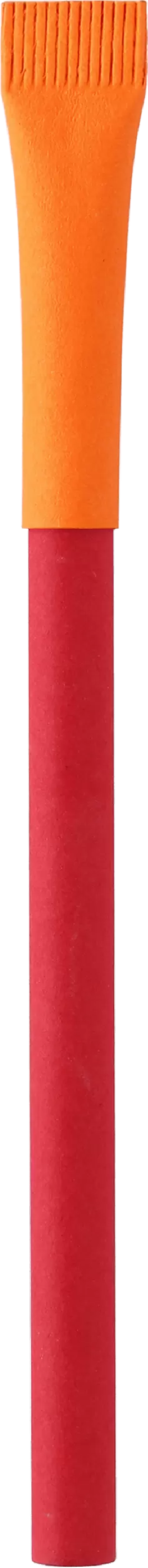 Ручка KRAFT MIX Красная с оранжевым 3011-03-05